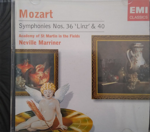 Mozart- Cd Nuevo Deacademy Of St Martín In The Fields 