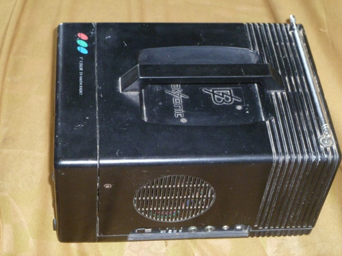 Mini Tv Televisão Broksonic 5 Polegadas Colorida Anos 90 (Usado)