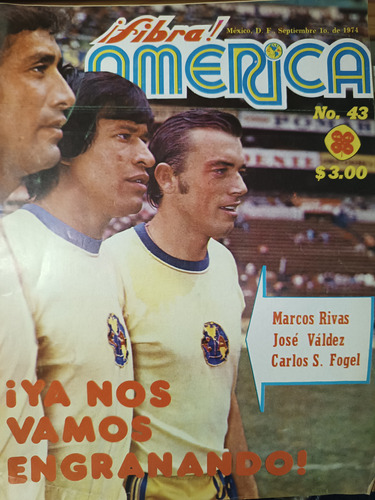 Revísta Fibra América Marcos Rivas 1974