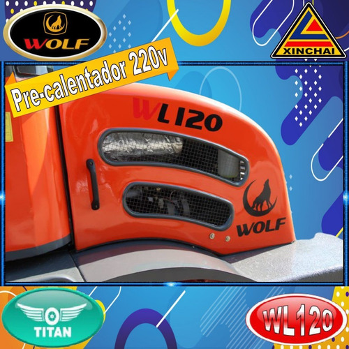 Imagen 10 de 15 de Pala Cargadora Frontal Wolf We120 0hs