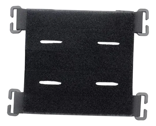 2 Molle Panel Pad Patches Display Board Para Ropa Negro