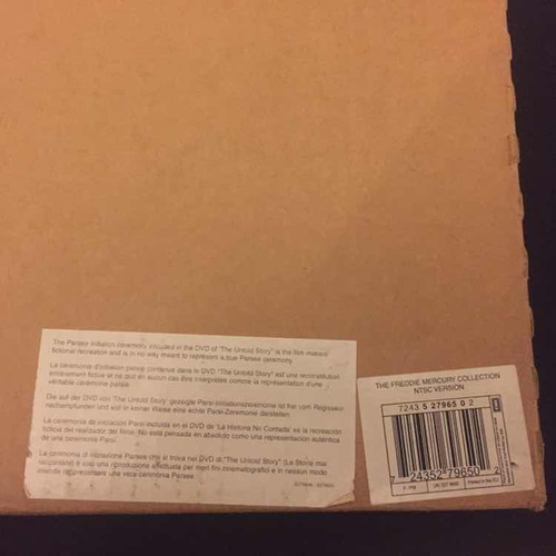 Freddie Mercury Solo Collection Caja Libro Cds Dvds Queen