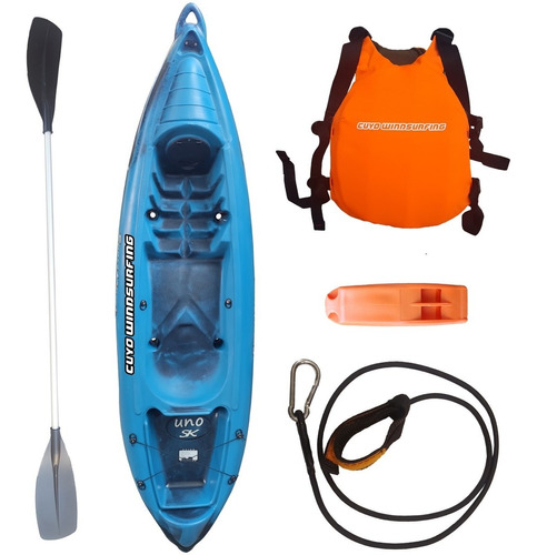 Combo N1 Kayak Sportkayaks Sk1 1 Pers Simple Chaleco Pita Si