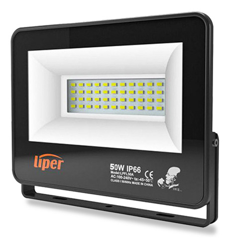 Foco Reflector Liper 50w Luz Fría Ip66 Universo Binario