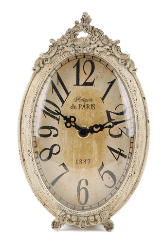 Nikky Home Reloj De Mesa Vintage, Silencioso Sin Tictac, Est