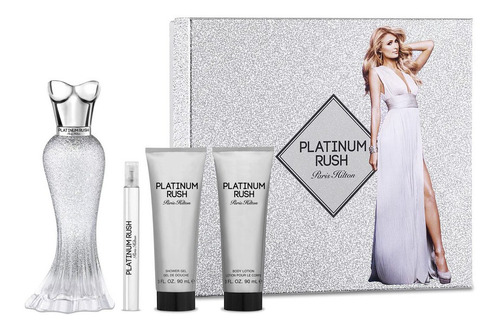 Platinum Rush Estuche Edp 100ml+locion 90ml+gel 90ml