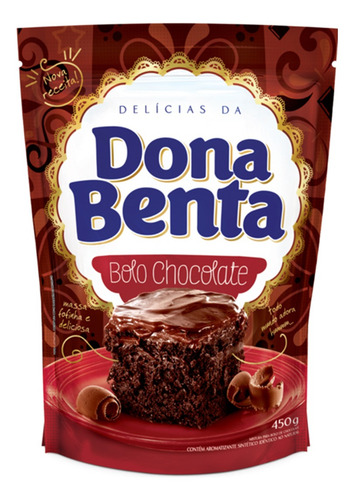 Mistura Para Bolo Chocolate Dona Benta 450g