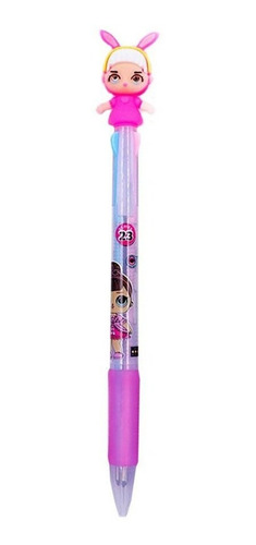 Lol Combo 12 Lapicera Diseño Muñeca Goma 3 Colores Souvenir