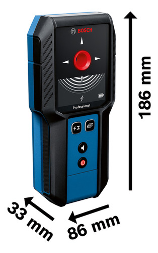 Detector E Scanner De Parede Profissional Gms 120-27 Bosch