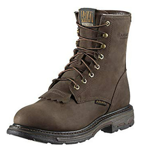 Bota De Trabajo Impermeable Ariat Workhog De 8  Para Hombre