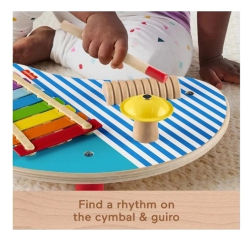Fisher Price Mesa De Música De Madera 3 En 1 Varios