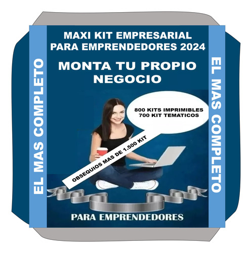 Kit Imprimible Maxi Empresarial Para Emprendedores Ultrafull