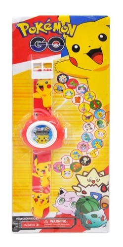 Reloj Digital Pokemón  De Juguete