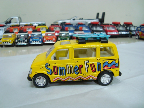 Miniatura Van Surf Surfista 1/43 Sunnyside Novo #1j50