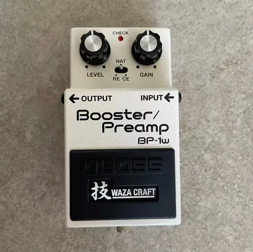 Pedal Boss Bp-1w - Booster Preamp - Waza Craft | MercadoLivre