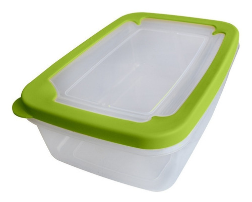 Set De 5 Recipientes Herméticos De 1.6 L Práctico Sellador