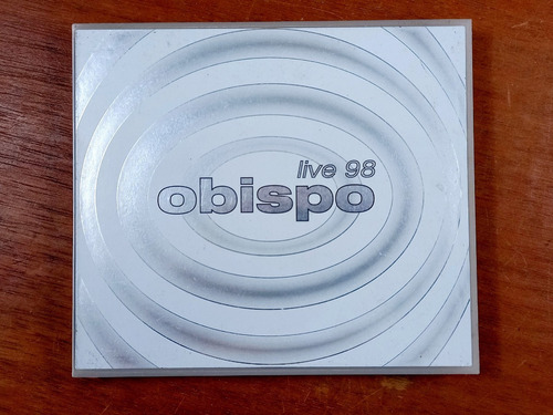 Cd Obispo - Live 98 (1998) Francia Disco Doble Europop R5