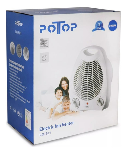 Termoventilador Calentador Calefactor Estufa Portátil