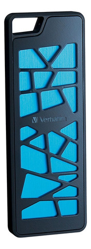 Disco Externo Solido Verbatim 1 Tb Ssd Usb C Vgx1000 Gaming Color Azul