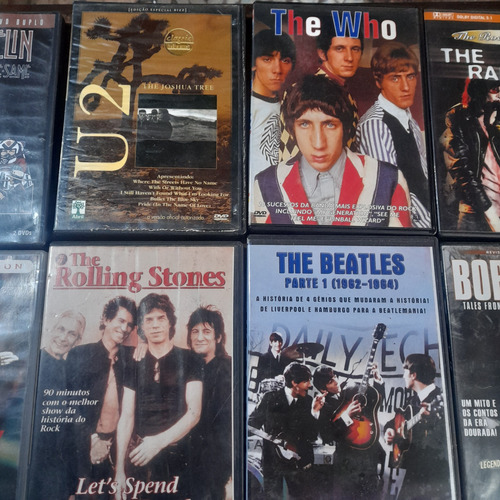 Imagem 3 de 5 de Dvd Lote Rock 14 Unidades Originais. /5
