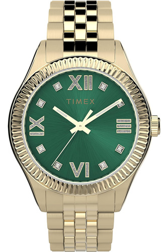Reloj Timex Waterbury Legacy Para Mujer De 34 Mm, Esfera Ver