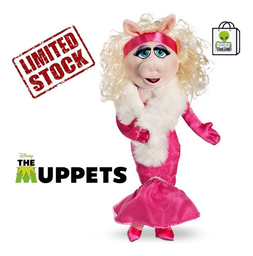 Disney Store Miss Piggy Plush The Muppets