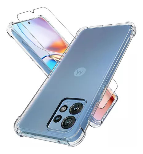 Funda Trasparente + Film Premiun Para Motorola Edge 40 Pro