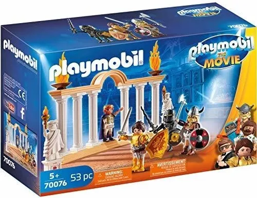 Playmobil The Movie Emperor Maximus En El Coli