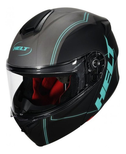 Imagem 3 de 5 de Capacete Helt New Hippo Sci-fi Escamoteavel Robocop