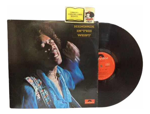 Lp - Acetato - Jimi Hendrix - Hendrix In The West - 1972