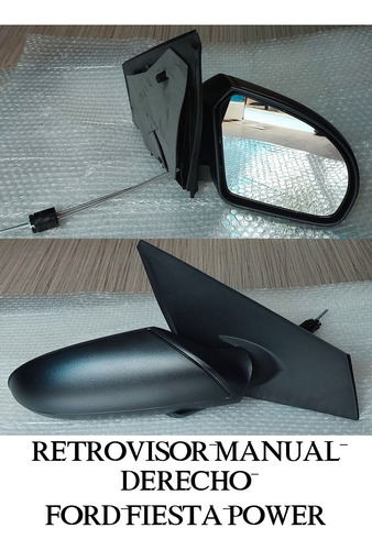  Retrovisor Manual Derecho Ford Fiesta Power Max Move 