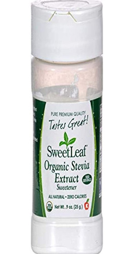Wisdom Natural Sweetleaf, Extracto De Estevia Orgánico