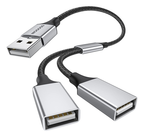 Mogood Cable Divisor Usb Y Adaptador Divisor Dual Usb 2.0 Ex