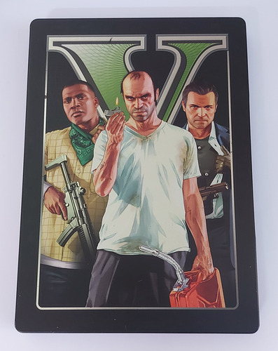 Grand Theft Auto 5 Xbox 360 Edición Especial Metálica (Usado)