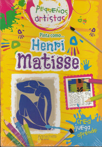 Libro Pequeño Artistas Pinta Como Matisse