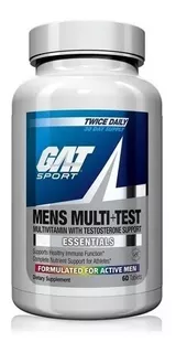 Gat Sport Mens Multi Test 60 Tabs Multivitaminico