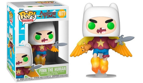 funko Pop Finn The Human 1077 - Hora De Aventura