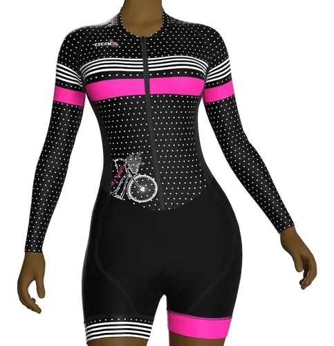 Enterizo Uniforme Ciclismo Mujer Let´s 6374 gratis