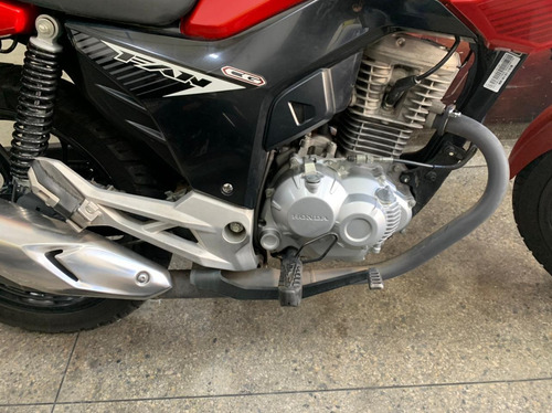 Imagem 4 de 8 de Honda Cg 160 Fan - 2020 - Vermelha - King Motos