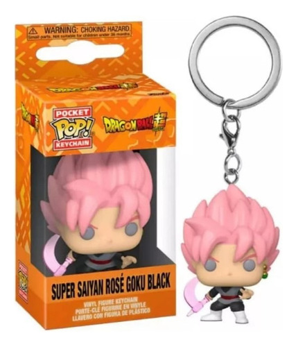 Llavero Pocket Pop: Dragon Ball Super Goku Black