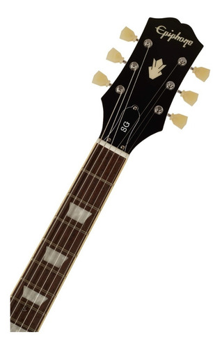 Imagem 5 de 7 de Guitarra EpiPhone Sg Standard Alpine White