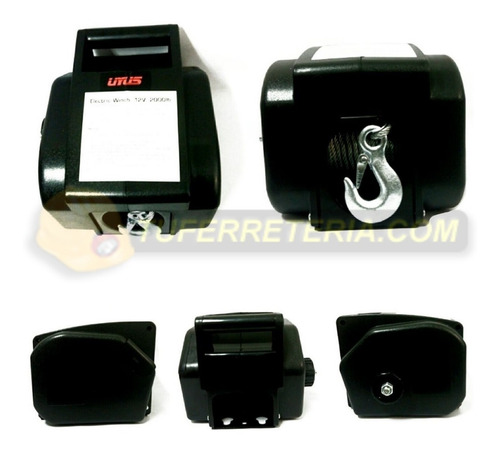 Imagen 4 de 9 de Winch Eléctrico Para Vehículo 2000 Lbs Uyustools