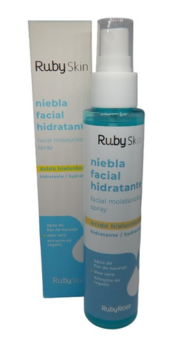 Ruby Rose Skin Niebla Bruma Facial Hidratante Ac Hialuronico
