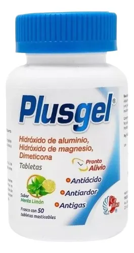 comprar Plusgel Tabletas Masticables 200\u002F200\u002F20 Mg, 50 Tabletas