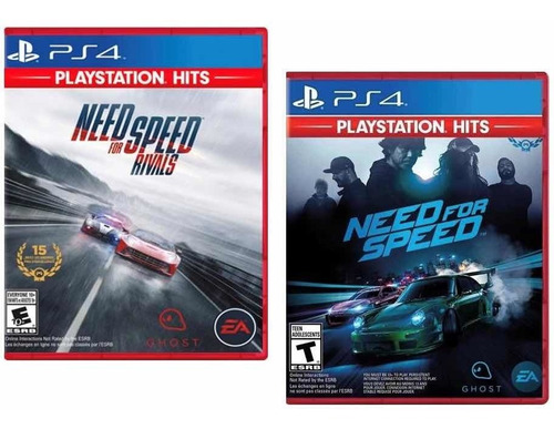 Need For Speed Rivals + Need For Speed Ps4 Envío Gratis