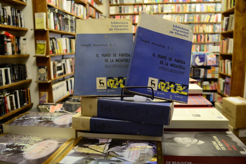 El Punto De Partida De La Metafísica. Joseph Marechal. (Usado)