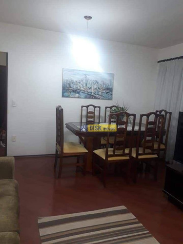 Imagem 3 de 13 de Apartamento Com 3 Dormitórios À Venda, 93 M² Por R$ 495.000 - Vila Valparaíso - Santo André/sp - Ap2277