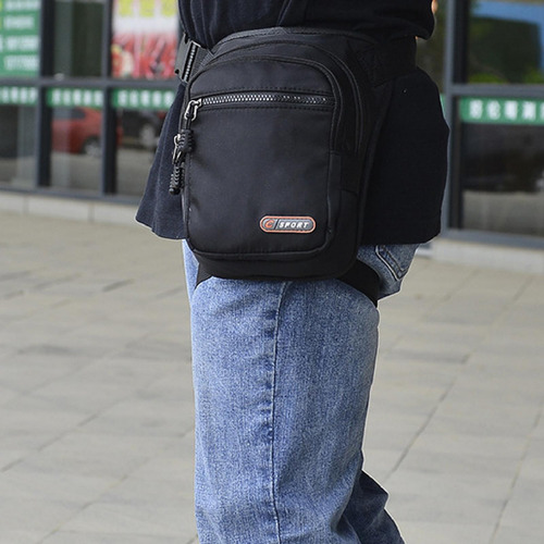 Bag Saco De Perna Gota Versátil Saco De Ferramentas Preto