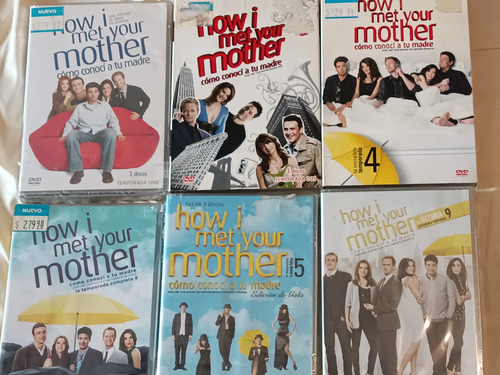 Dvd Como Conoci A Tu Madre Temporada 1-2-4-5-8-9 (Usado)