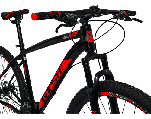 Bicicleta De Passeio Gtsm1 Ride New Tsi 21 Marchas Aro 29 1719e21 Freio Disco Mecânico Gtsm1 Tsi7 Cor Preto